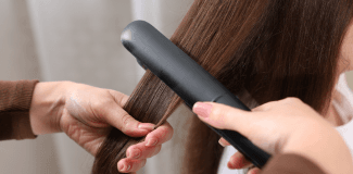 Cabelo liso e sedoso com progressiva