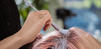 Transformação completa com tinta no cabelo